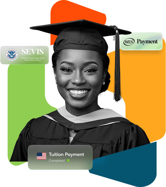 Graduated Student smiling for Pay4Me